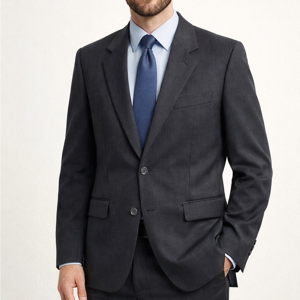 JB Britches Men’s Wool Button Notch Lapel Blazer 42R Coach